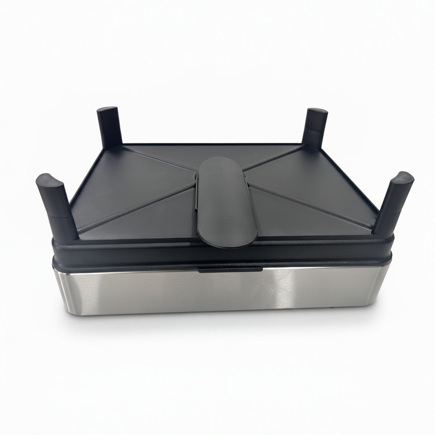 Fortune Candy 2-Tier Stainless Steel Dish Drying Rack for Kitchen Counter, Large Dish Rack with Utensil Holder and Rotating Drain Spout