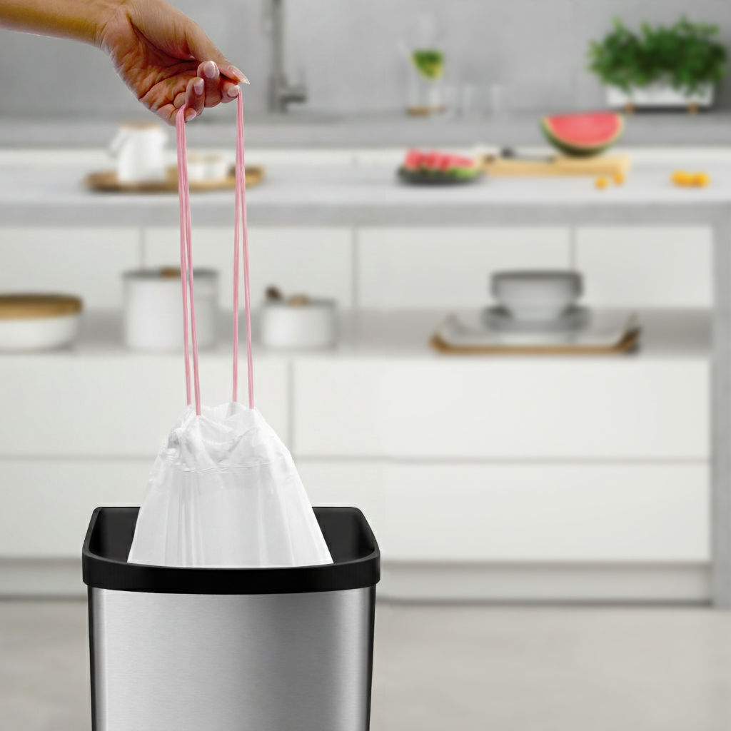 Innovaze 10.6 Gal / 40 L Drawstring Trash Bags, 1 PCS , 30 Counts