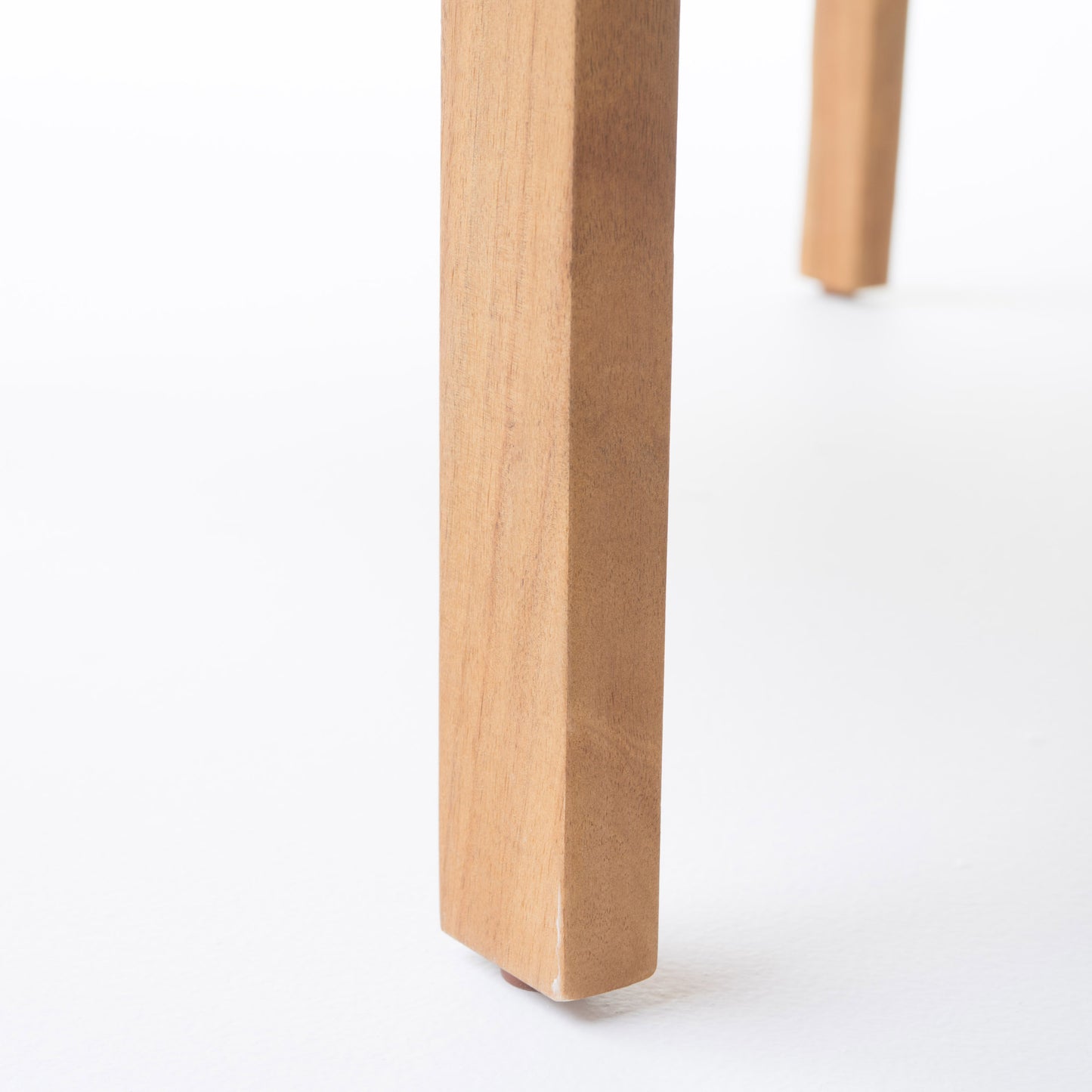 Fortune Candy 4 Pieces Indoor/Outdoor Acacia Wood Sofa Set with Cushions, Brown Conversation Furniture