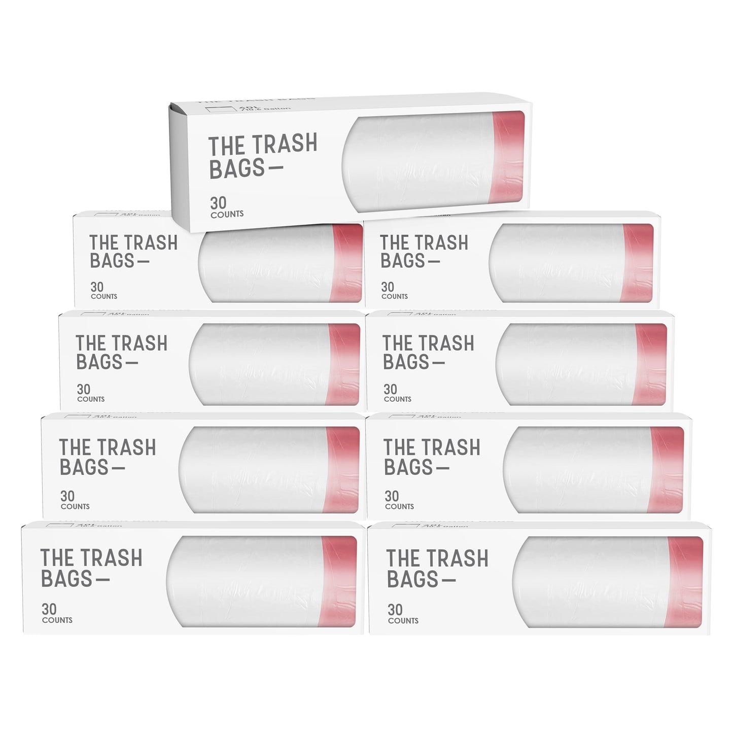 Innovaze 10.6 Gal / 40 L Drawstring Trash Bags, 1 PCS , 30 Counts