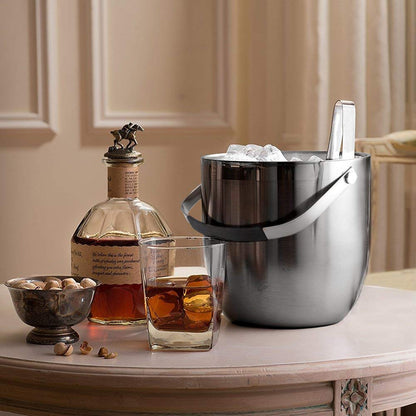 Fortune Candy Party Cooler 2.8L Double-Wall Vacuum Insulated Ice Bucket with Lid, Keep Ice Frozen Longer